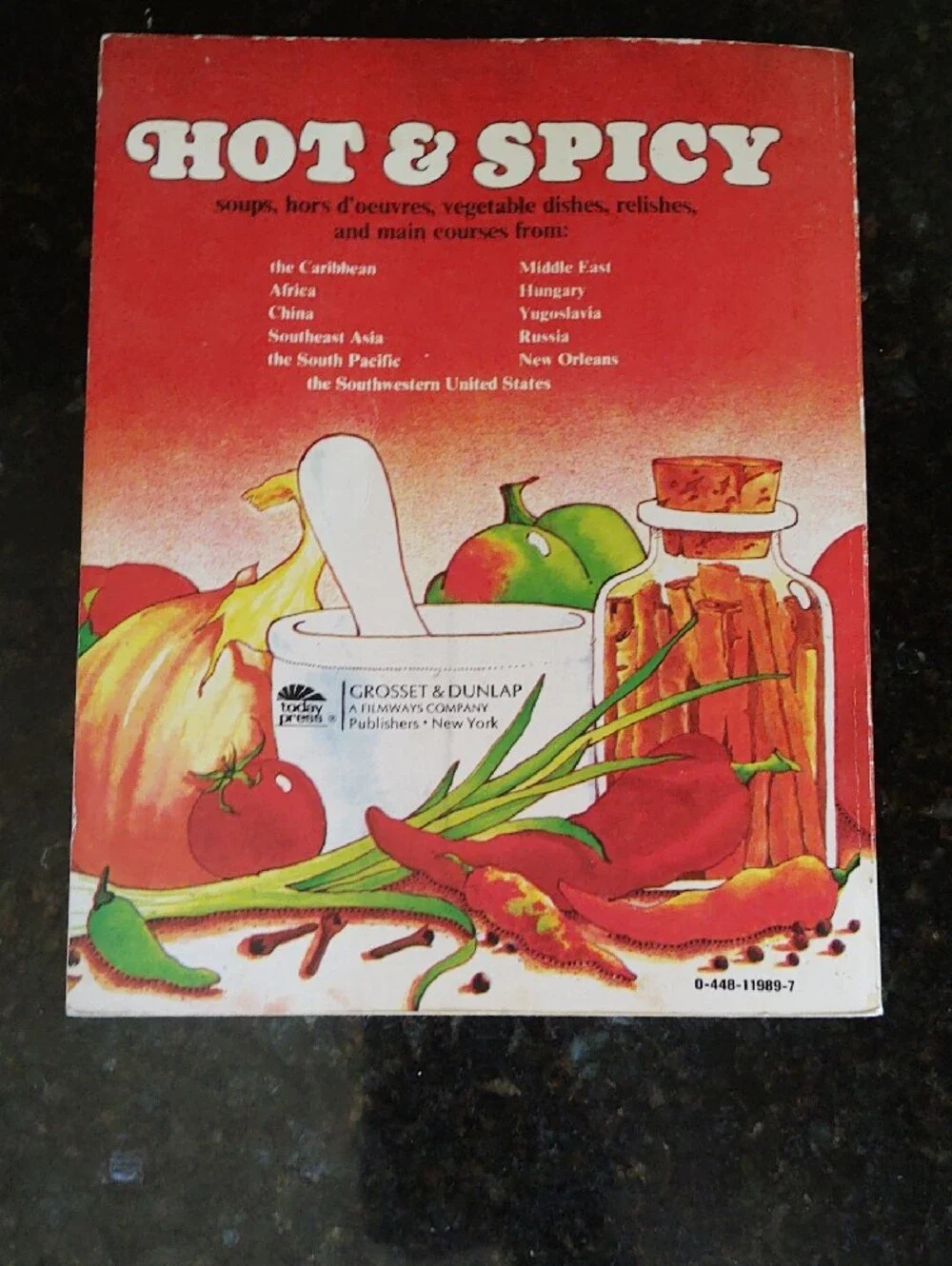 The Hot & Spicy Cookbook - Red Cover 1981 Moira Hodgson